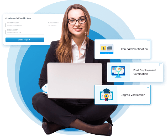 Professional woman with laptop